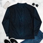 Block Chain Unisex Bomber Jacket - Image 3