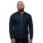 Block Chain Unisex Bomber Jacket - Image 4