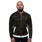Cryptocurrency Coding Unisex Bomber Jacket - Image 5