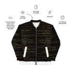 Cryptocurrency Coding Unisex Bomber Jacket - Image 8