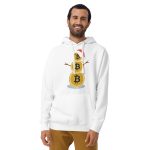 Bitcoin Snowman Unisex Hoodie
