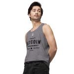 Satoshi Nakamoto Men’s premium tank top - Image 21