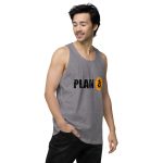 Plan Bitcoin Men’s premium tank top - Image 24