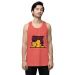 Bit By Wall Men’s premium tank top - Image 35