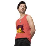 Bit By Wall Men’s premium tank top - Image 38