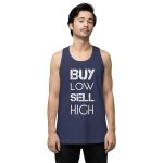 Buy Low Sell High Men’s premium tank top - Image 28