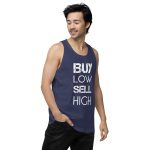 Buy Low Sell High Men’s premium tank top - Image 30