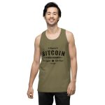 Satoshi Nakamoto Men’s premium tank top - Image 9