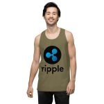 Wow Ripple Men’s premium tank top - Image 22