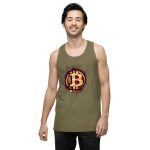 Bitcoin Crypto Men’s premium tank top - Image 37