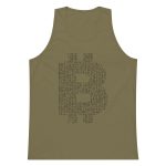 Bitcoin Men’s premium tank top - Image 6