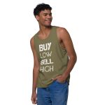 Buy Low Sell High Men’s premium tank top - Image 6