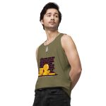 Bit By Wall Men’s premium tank top - Image 33