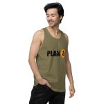 Plan Bitcoin Men’s premium tank top - Image 14