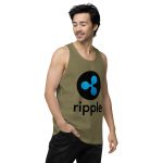 Wow Ripple Men’s premium tank top - Image 23