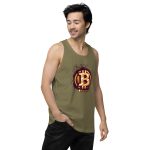 Bitcoin Crypto Men’s premium tank top - Image 38