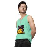 Bit By Wall Men’s premium tank top - Image 53