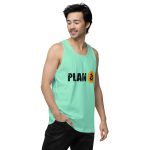 Plan Bitcoin Men’s premium tank top - Image 39