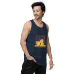Bit By Wall Men’s premium tank top - Image 22