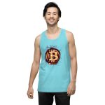 Bitcoin Crypto Men’s premium tank top - Image 57