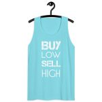 Buy Low Sell High Men’s premium tank top - Image 3