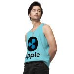 Wow Ripple Men’s premium tank top - Image 39
