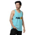 Plan Bitcoin Men’s premium tank top - Image 34