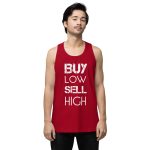 Buy Low Sell High Men’s premium tank top - Image 19
