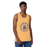 Bitcoin Crypto Men’s premium tank top
