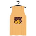 Bit By Wall Men’s premium tank top - Image 4