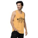 Satoshi Nakamoto Men’s premium tank top - Image 25