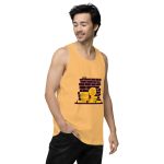 Bit By Wall Men’s premium tank top - Image 42