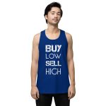 Buy Low Sell High Men’s premium tank top - Image 14