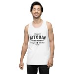 Satoshi Nakamoto Men’s premium tank top - Image 38