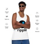 Wow Ripple Men’s premium tank top - Image 2