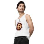 Bitcoin Crypto Men’s premium tank top - Image 68