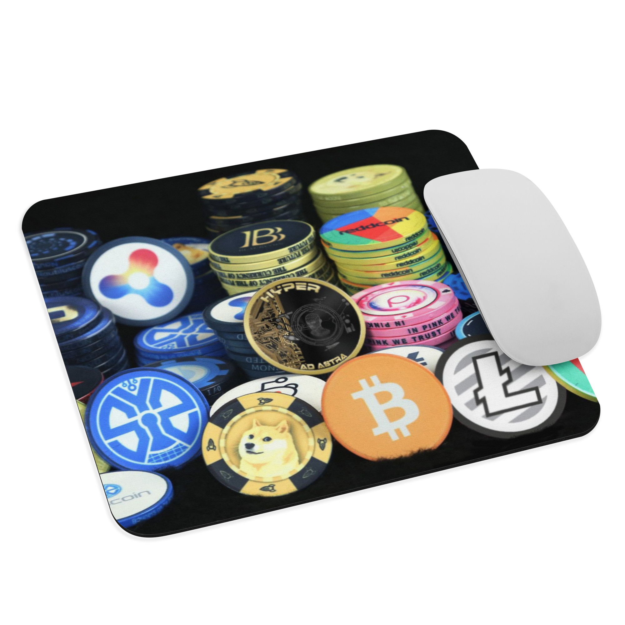 mouse-pad-white-front-69329c9d83064.jpg Crypto Collection Mouse pad - Image 1