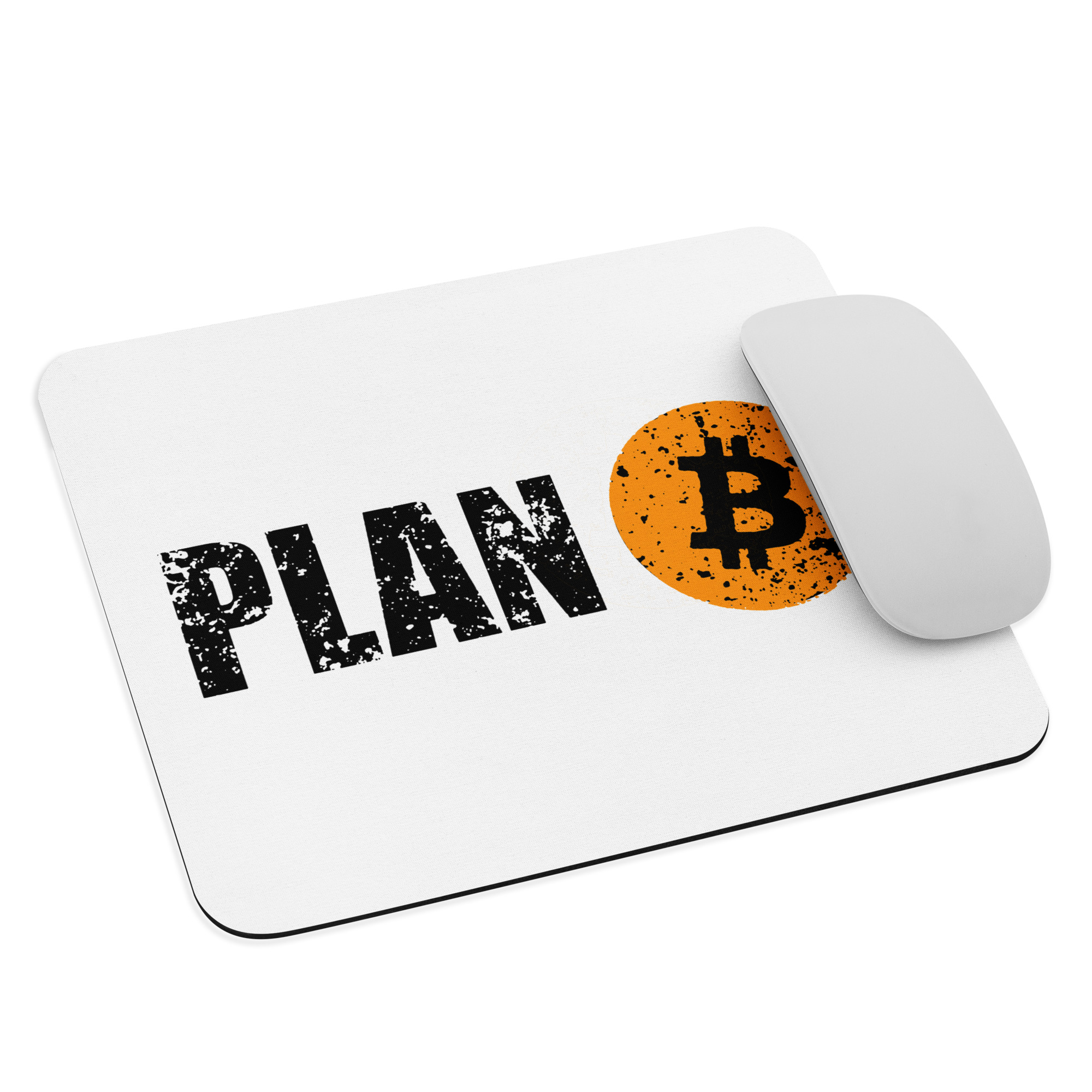 mouse-pad-white-front-6932af0be2846.jpg Plan B Bitcoin Mouse pad - Image 1