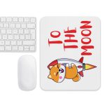 Shiba Inu To the Moon Mouse pad - Image 3