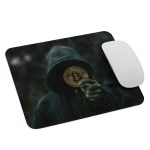 Bitcoin Hacker Mouse pad