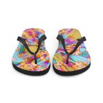 Bitcoin Hodl Unisex Flip-Flops - Image 6