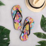Bitcoin Hodl Unisex Flip-Flops - Image 7