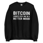 Bitcoin Mood Unisex Sweatshirt - Image 7