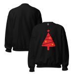 Crypto Christmas Tree Unisex Sweatshirt - Image 2