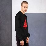 Crypto Christmas Tree Unisex Sweatshirt - Image 3