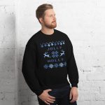 Jolly Holly Unisex Sweatshirt - Image 4