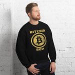 Bit Coin Boy Unisex Sweatshirt - Image 13