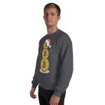 Bitcoin Snow Unisex Sweatshirt - Image 34