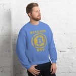 Bit Coin Boy Unisex Sweatshirt - Image 37