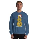 Bitcoin Snow Unisex Sweatshirt - Image 37